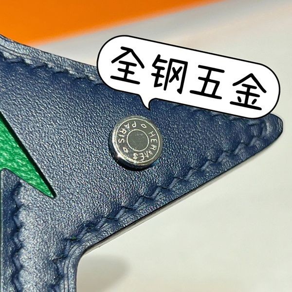 数量限定！ステンレススチールのギターピック付きエルメスRockチャーム erb43085
